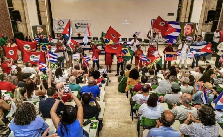 Organizaciones de Brasil reafirman en acto solidario que «Cuba no está sola» – teleSUR