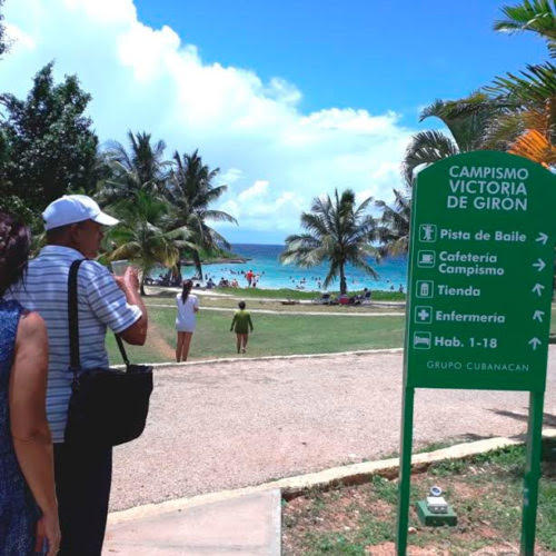 Ciénaga de Zapata en verano  Trabajadores