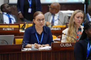 Intervino Cuba en Sesión 31 de Asamblea Internacional de Fondos Marinos