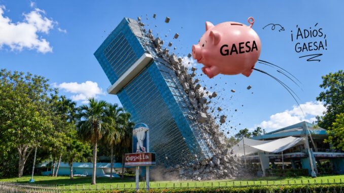 GAESA bajo presión: pierde más activos
