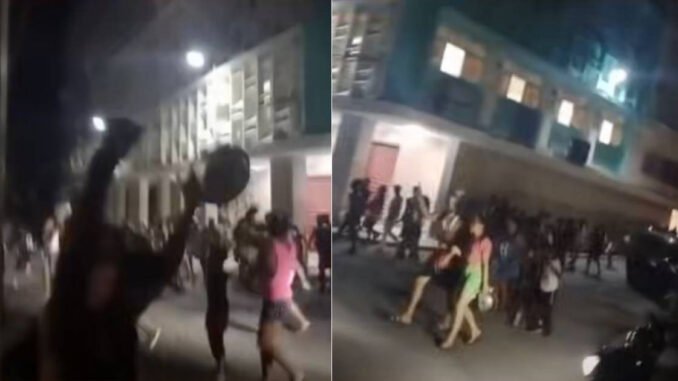 Queremos libertad, no corriente: cacerolazo masivo en Centro Habana