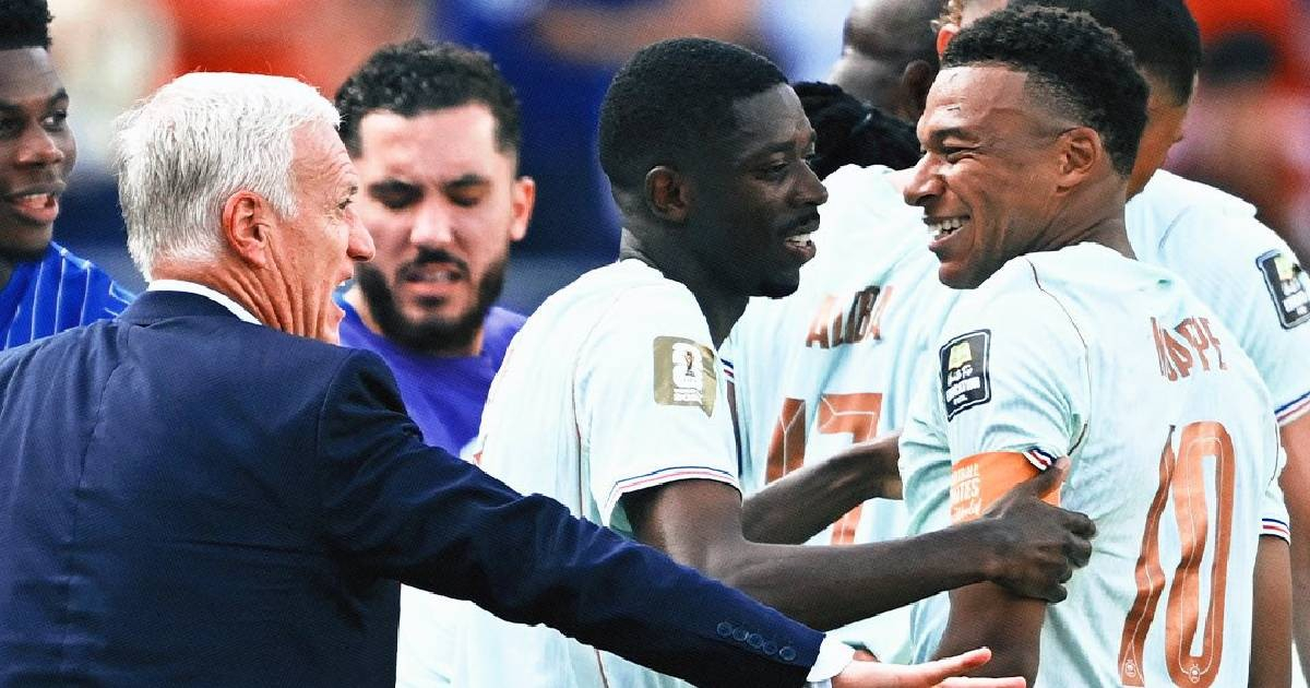 Mbappé y Dembélé igualan la histórica marca de Ronaldo y Rivaldo en los Mundiales