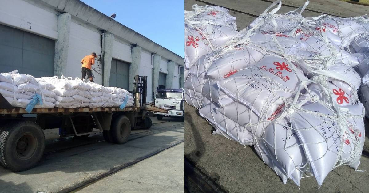 Arroz donado por China sigue sin llegar a muchas provincias mientras gobierno admite que su reparto… – CiberCuba