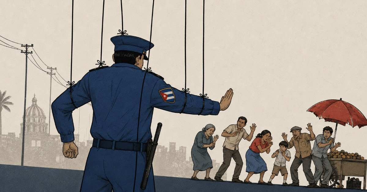 Expolicía cubano: «El agente es un instrumento y pasa trabajo igualito que todo el mundo»