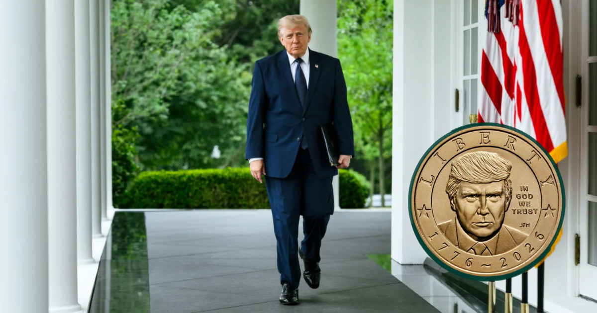 EE. UU. comenzará a acuñar una moneda de un dólar con el rostro de Donald Trump