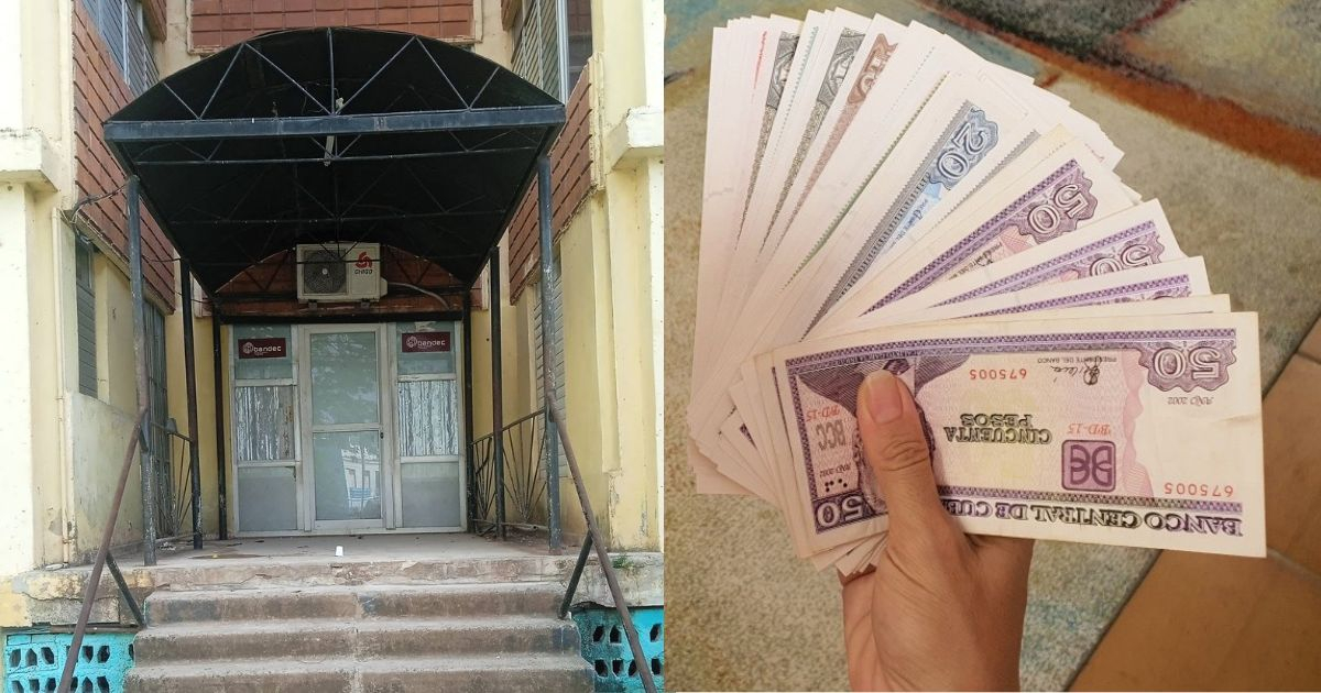 Transfieres mil pesos y recibes 600 en efectivo: denuncian negocio abusivo a pocas cuadras del Partido… – CiberCuba