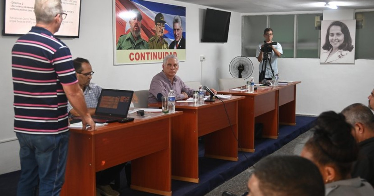 Díaz-Canel visita Consejos de Defensa en La Habana en medio de fuertes tensiones con EE.UU. – CiberCuba