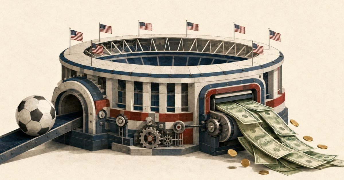 Estados Unidos convierte el Mundial de Fútbol en una máquina de 20 mil millones de dólares