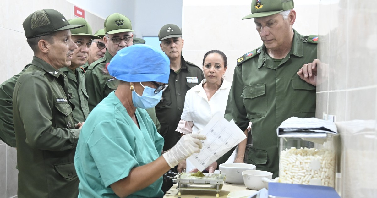 Díaz-Canel se reúne con jefes del MININT para hablar de «ciencia e innovación» en Cuba