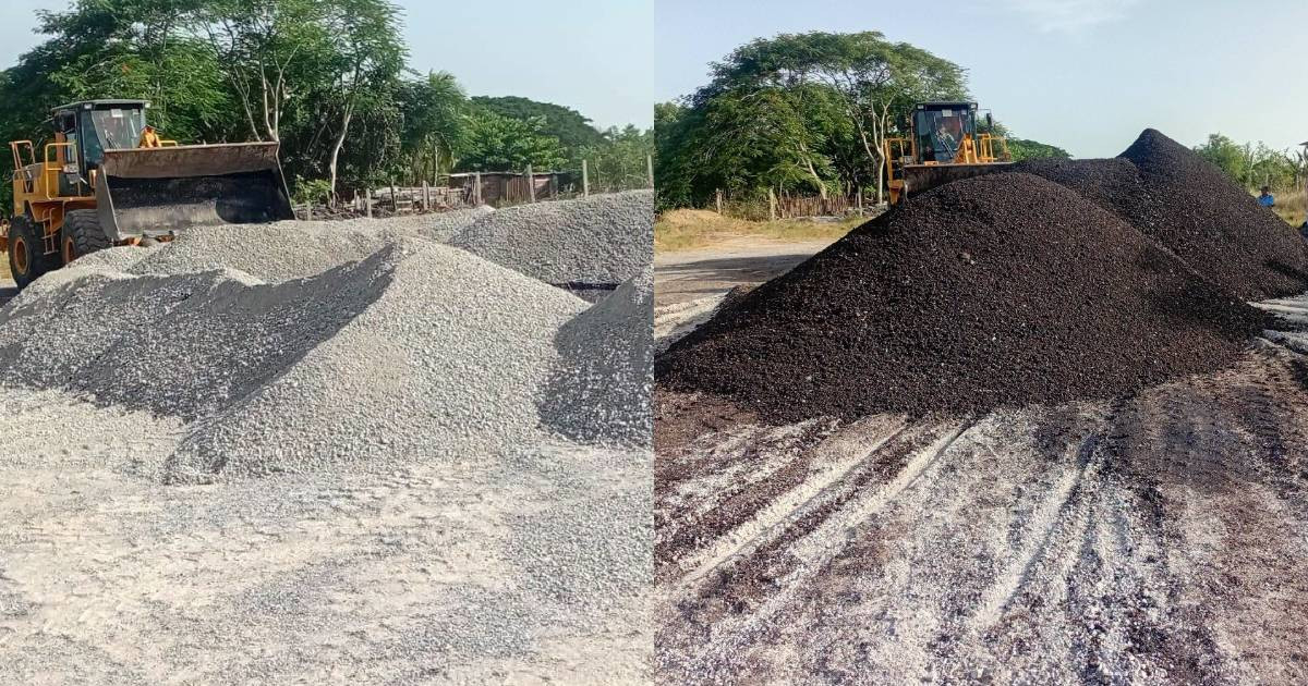 Empresa estatal en Las Tunas recurre al sector privado para producir asfalto y pintura