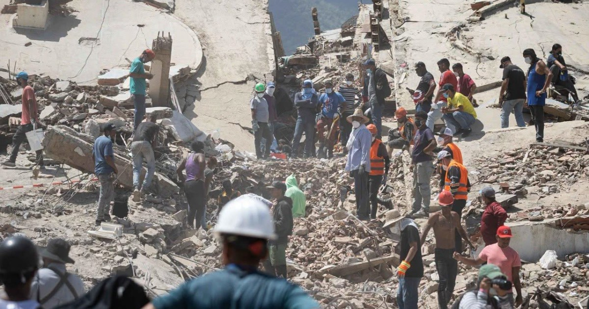 Asciende a 5.119 la cifra de muertos en Venezuela por el doble terremoto