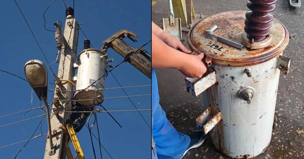 Apagones interminables y una red al límite: Holguín no puede reemplazar los transformadores que se queman