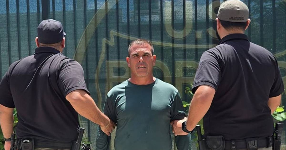 Patrulla Fronteriza arresta en Florida a un cubano con orden final de deportación y así lo describe