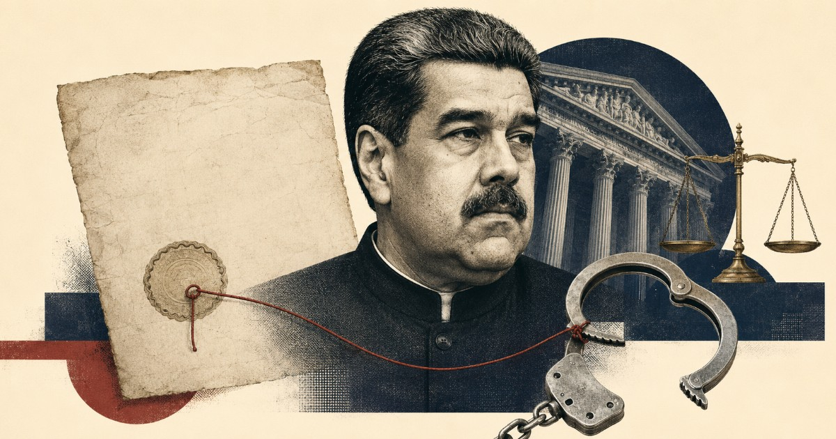 ¿Podría quedar libre Nicolás Maduro? Un tratado de 1922 amenaza con complicar el caso en EE.UU.