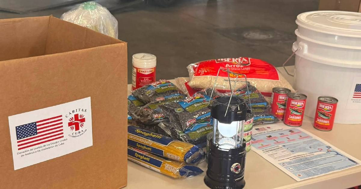 Arroz, frijoles, atún y linternas: esto contienen las cajas de ayuda que EE.UU. envía a Cuba – CiberCuba