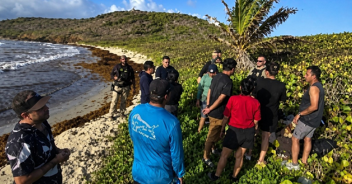 Detienen a 37 migrantes que intentaban ingresar ilegalmente a EE.UU. por Puerto Rico