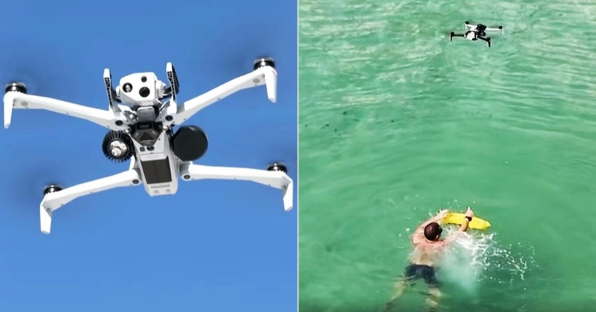 Implementan en el sur de Florida un programa de drones para salvar vidas en las playas: ¿Cómo funciona?
