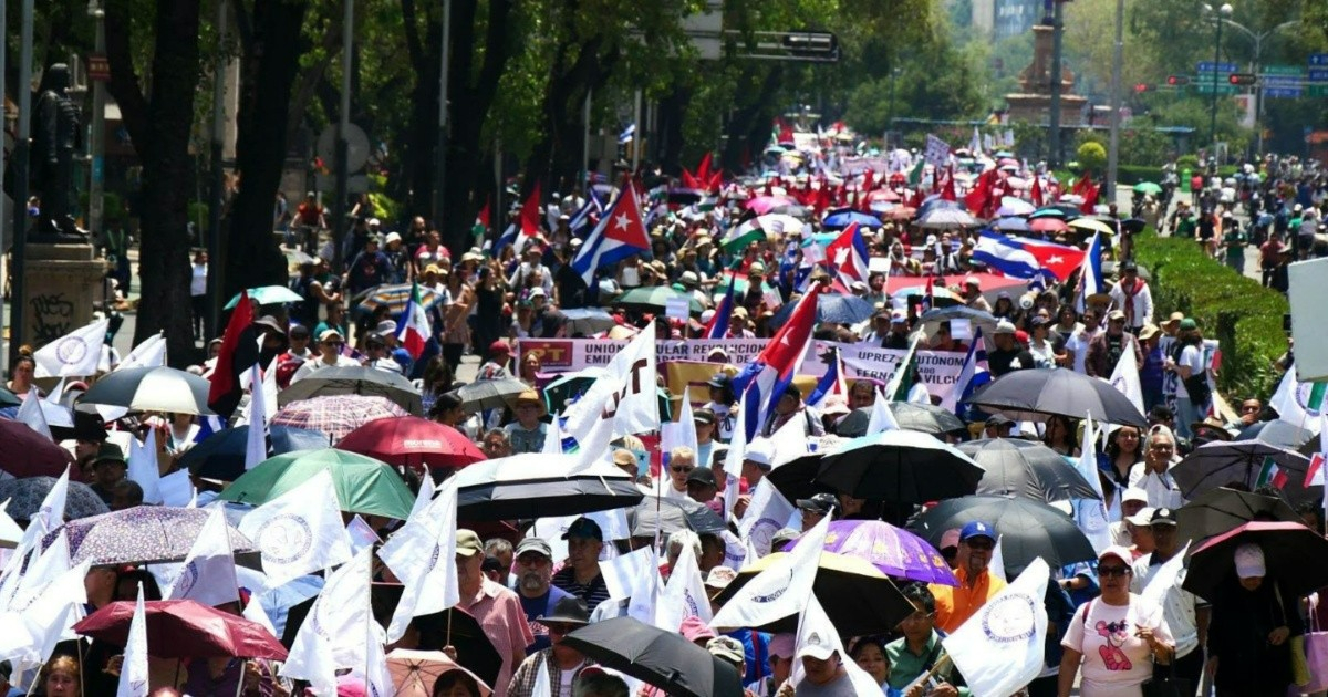 Cubanos critican marcha prorrégimen en México: «Ni imaginan cómo vive el pueblo» – CiberCuba