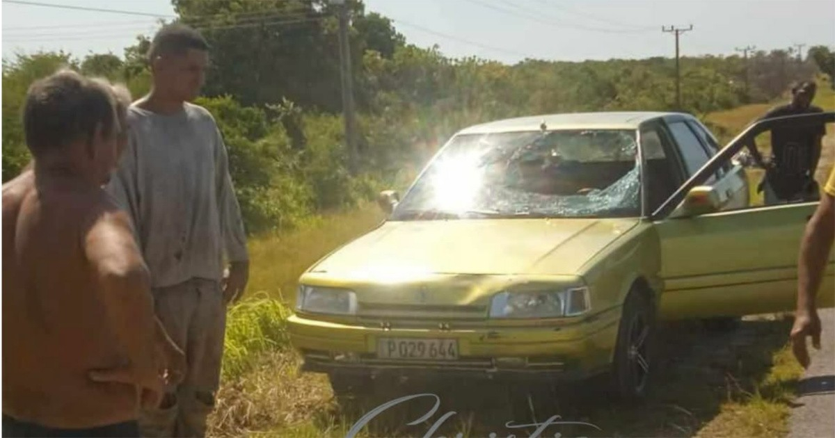 Ciclista gravemente herido tras impactar con auto en carretera entre Varadero y Cárdenas