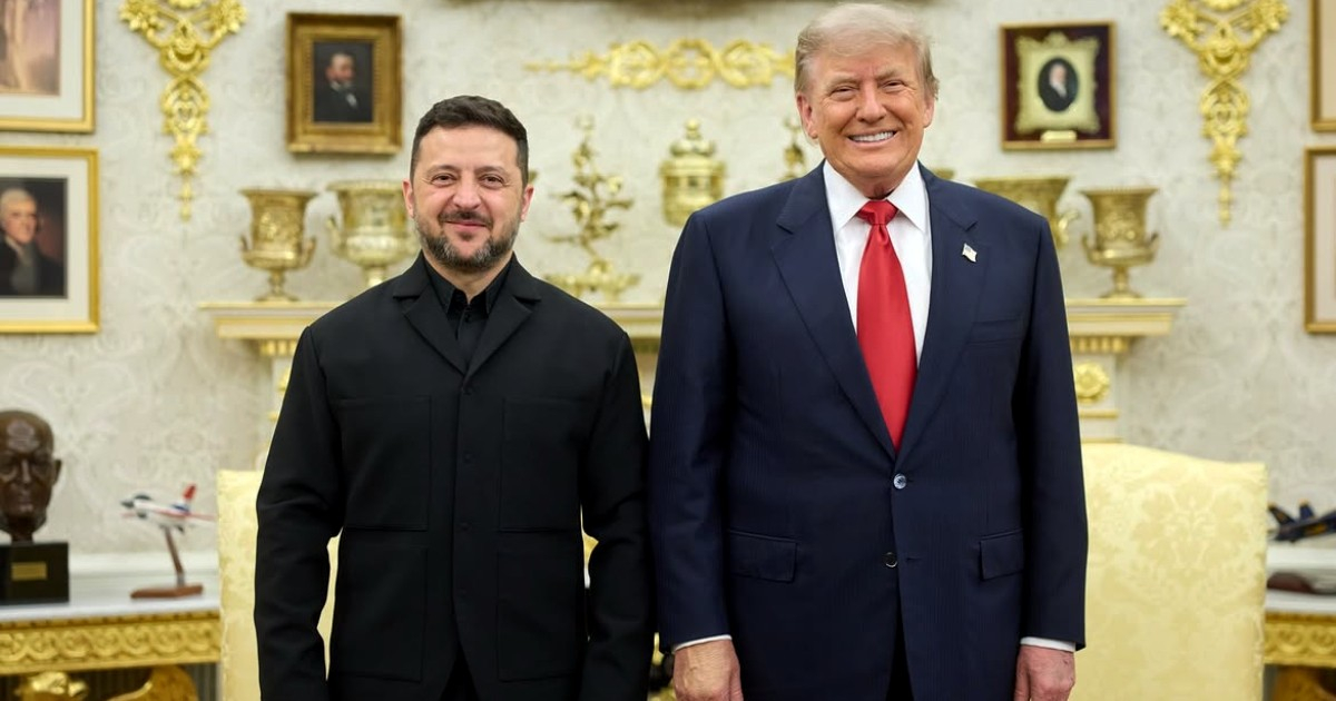Trump recibe a Zelenski en la Casa Blanca mientras crecen las dudas sobre el derribo de un Su-57 ruso en Moscú