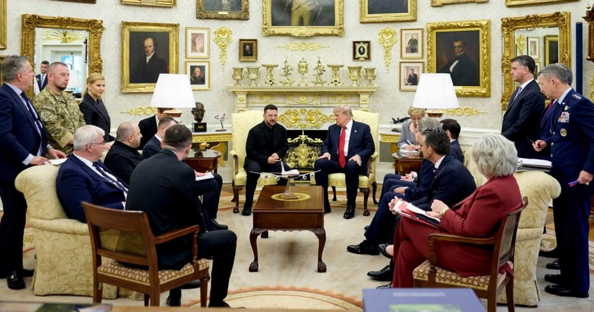 Cambio de tono en la Casa Blanca: «Un gran honor recibir al presidente Zelenski»
