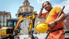 «Calor, calor y más calor»: 7 gráficos que muestran cómo ha cambiado el clima en Europa