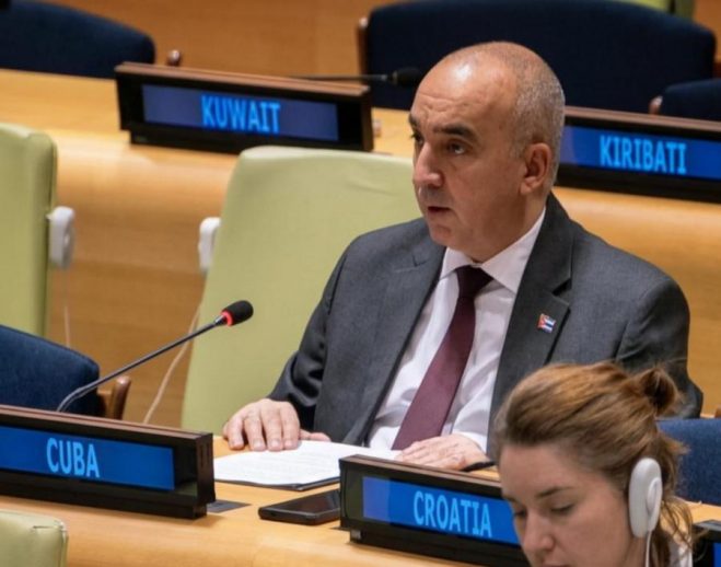 Cuba aboga en la ONU por una transición energética justa, soberana e inclusiva y denuncia el impacto del bloqueo de EE.UU. sobre su desarrollo energético