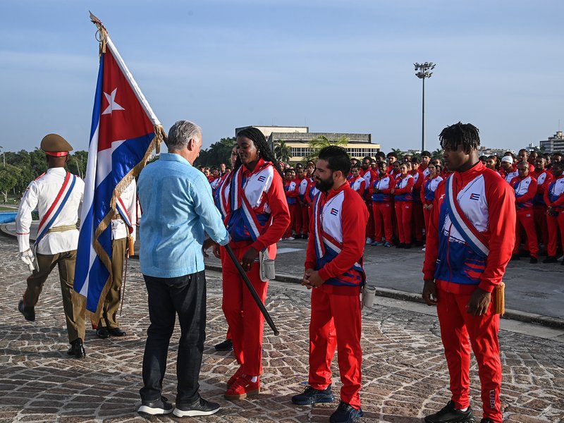 La primera medalla de los JCAC 2026 llegó con el abanderamiento