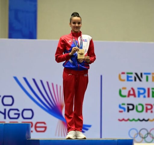 Bronce de Isabella Rojas devuelve a Cuba al podio de la gimnasia rítmica tras dos décadas (+Fotos)