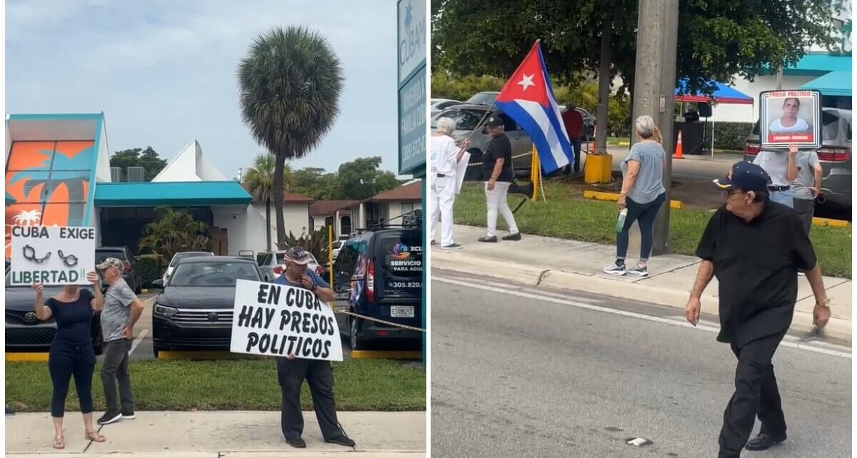 Cubanos en Hialeah protestan contra agencia de envíos – Periódico Cubano