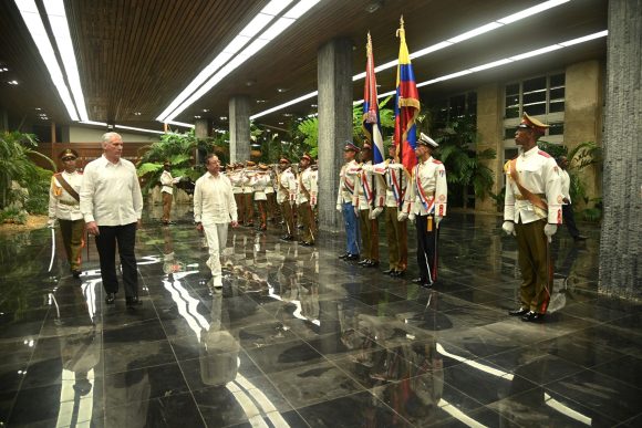 Presidente de Cuba recibió a su homólogo colombiano Gustavo Petro Radio HC