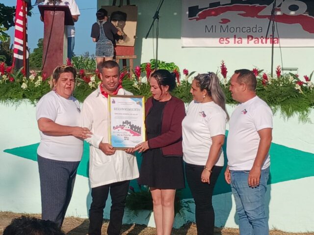 Aguada de Pasajeros acoge acto provincial por el  26 de Julio en Cienfuegos (+Fotos)