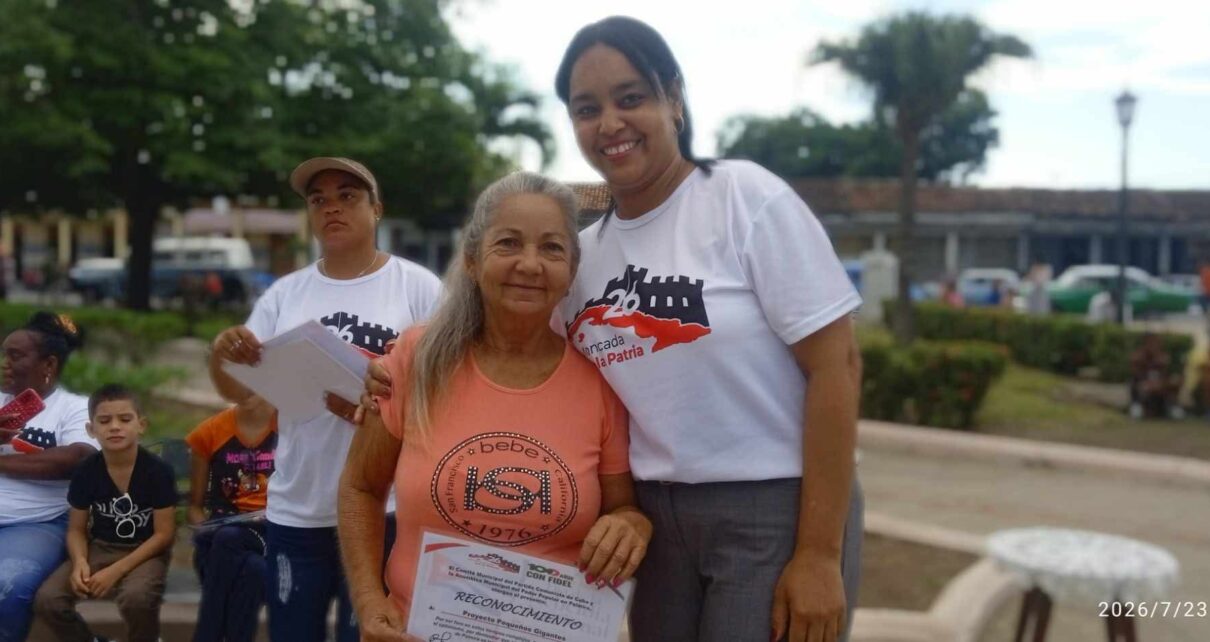 Desarrollan acto conmemorativo en saludo al 26 de Julio en Palmira (+Fotos)