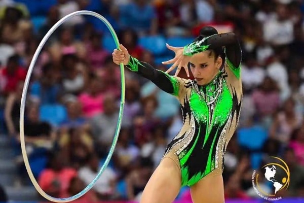 Isabella devuelve a Cuba al podio de la gimnasia rítmica