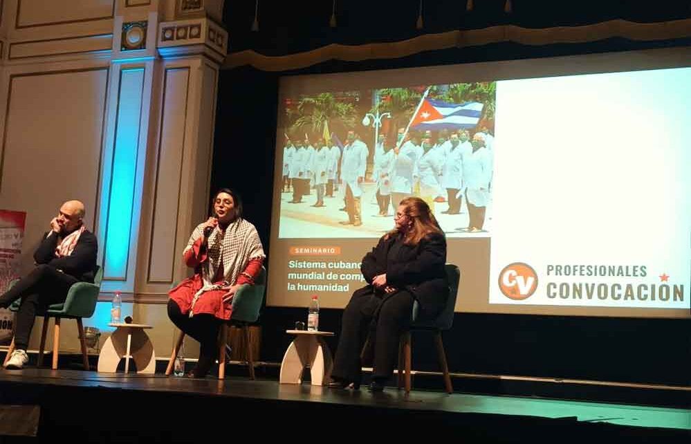 Seminario en Chile aborda modelo de salud cubano y daños del bloqueo