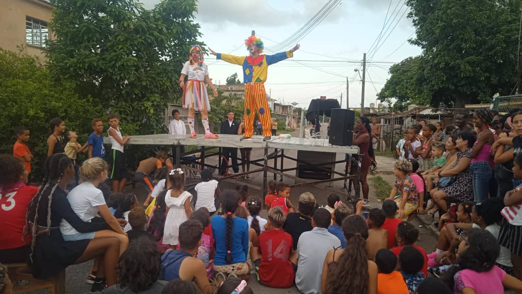 Fiesta de amor y solidaridad infantil en el Reparto Nuevo