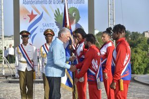 Abanderan delegación cubana a los Juegos Centroamericanos y del Caribe Santo Domingo 2026 (+Fotos)