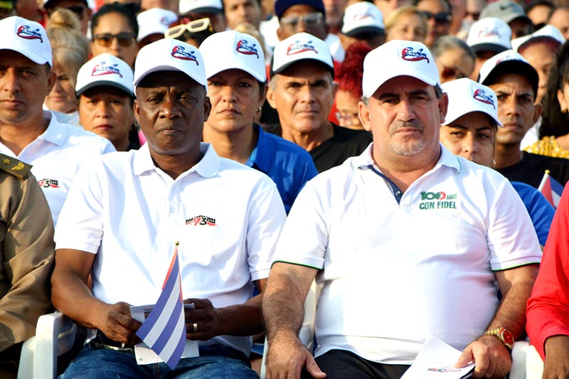 San Rafael acogió acto por el aniversario 73 del Día de la Rebeldía Nacional