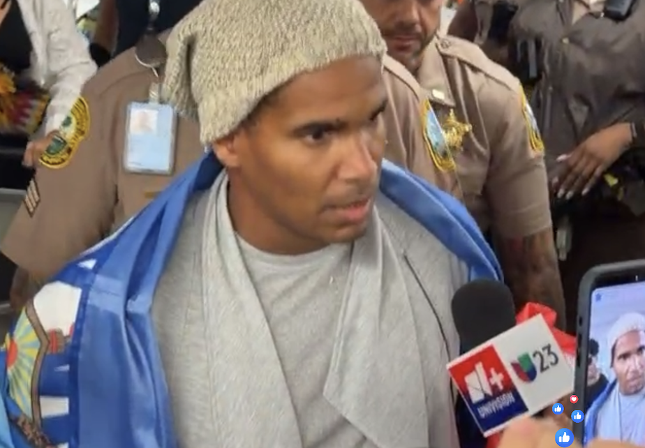 Primeras imágenes de Luis Manuel Otero Alcántara en Miami – CiberCuba