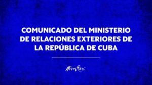 Cuba denuncia que la decisión del presidente electo de Colombia de cortar los vínculos con Cuba es un acto de subordinación a la política de EE.UU.