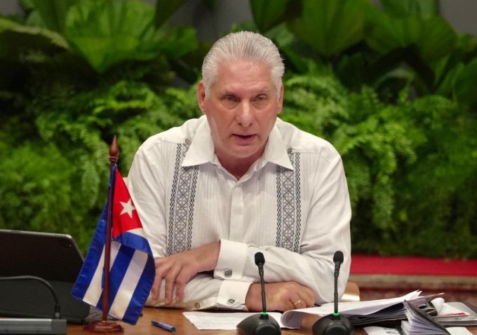 Denuncia Díaz-Canel informe de EE.UU. contra Cuba