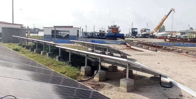 Energía solar para procesamiento industrial en La Coloma