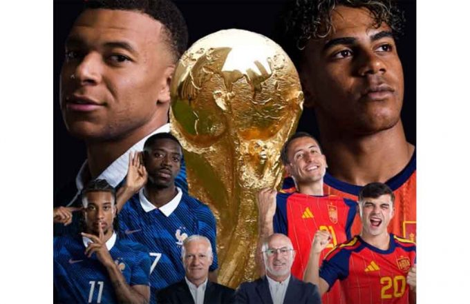 Mucho talento e historias compartidas: Francia-España