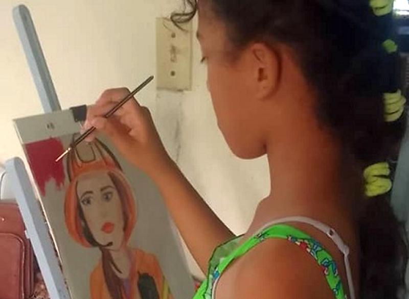 La pintura es todo para mí