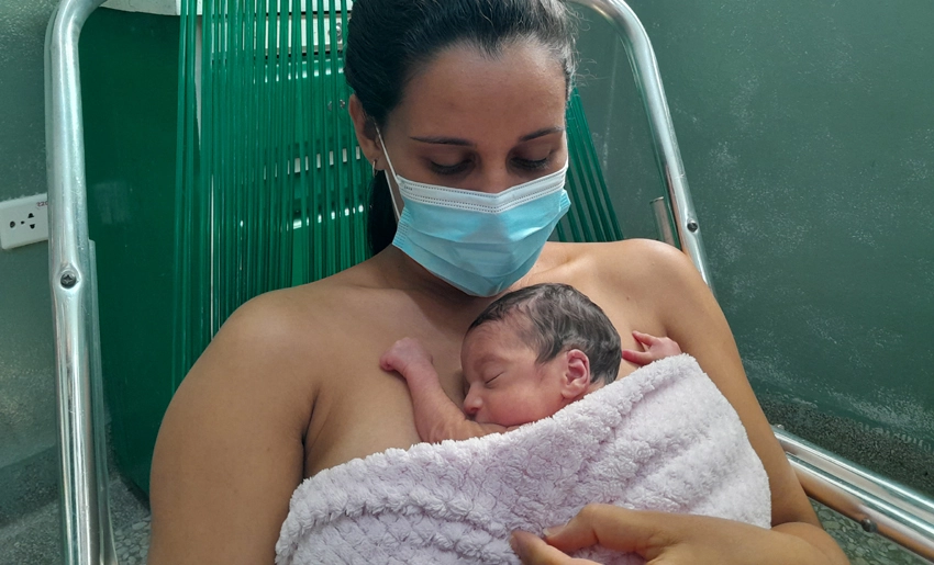 Emplean pulpos de apego en atención neonatal en Hospital Lenin