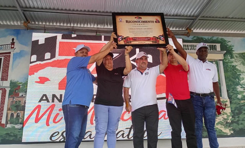 Comunidad de San Rafael acoge acto provincial por el 26 de Julio en Holguín