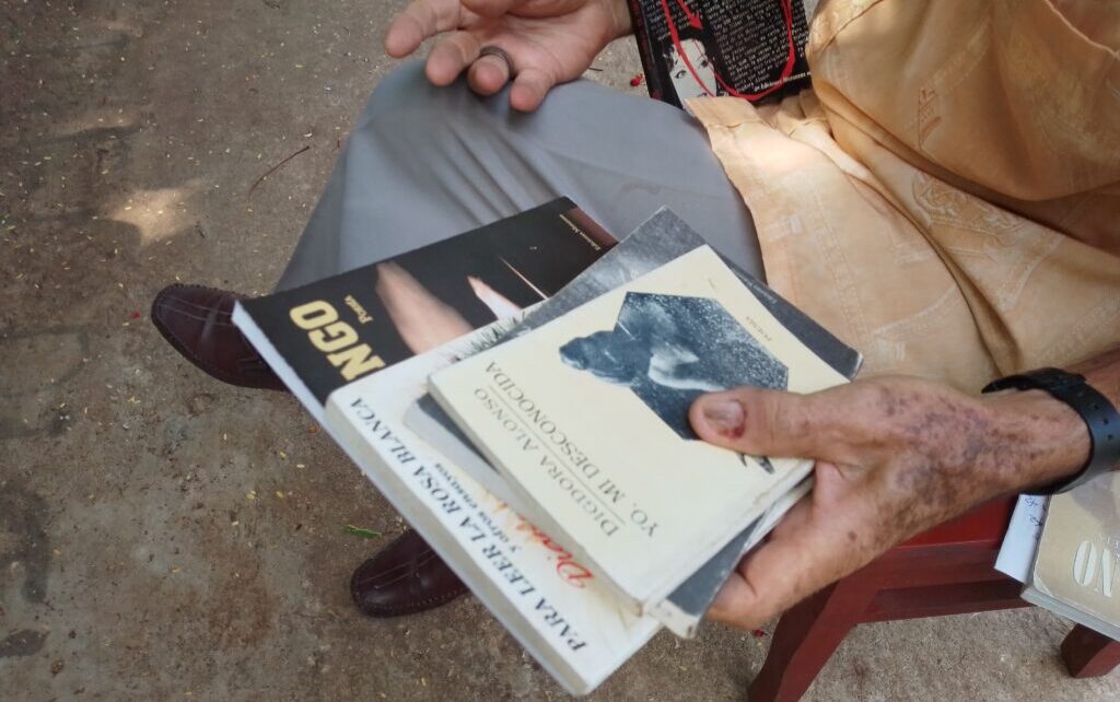 Tertulia de poesía, una especie de paz