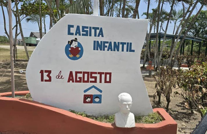 Nueva casita infantil en San Miguel, Nuevitas Adelante