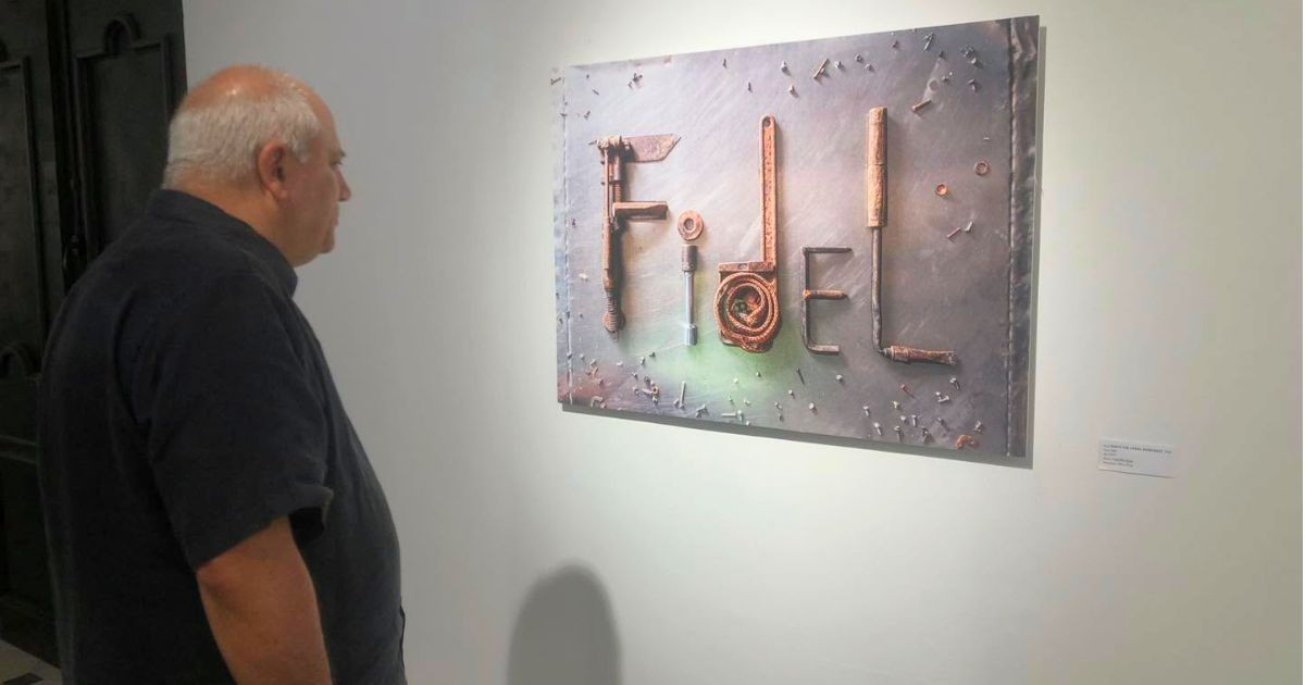 El país se hunde, pero los homenajes a Fidel Castro continúan: inaugurada exposición «Arte Fiel»