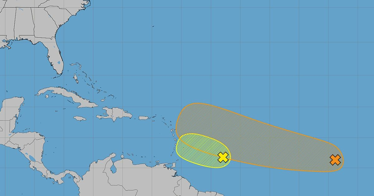 Se reduce la amenaza sobre Cuba: sistema tropical pierde fuerza en el Atlántico